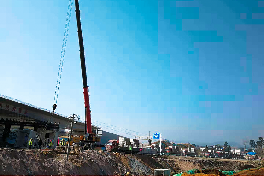 中鐵(tiě)北(běi)京局雙龍新區(qū)電(diàn)力管廊項目