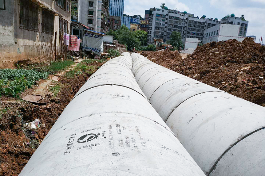 貴陽火(huǒ)車(chē)站(zhàn)碧桂園2000管雙排